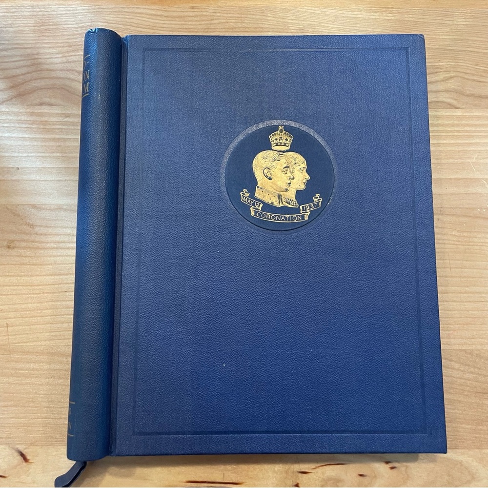 Commemorative Stamp Album 1937 for the Coronation for King George V1